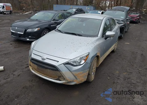 2019 Toyota Yaris Le из США, поврежденный, VIN 3MYDLBYV8KY517805